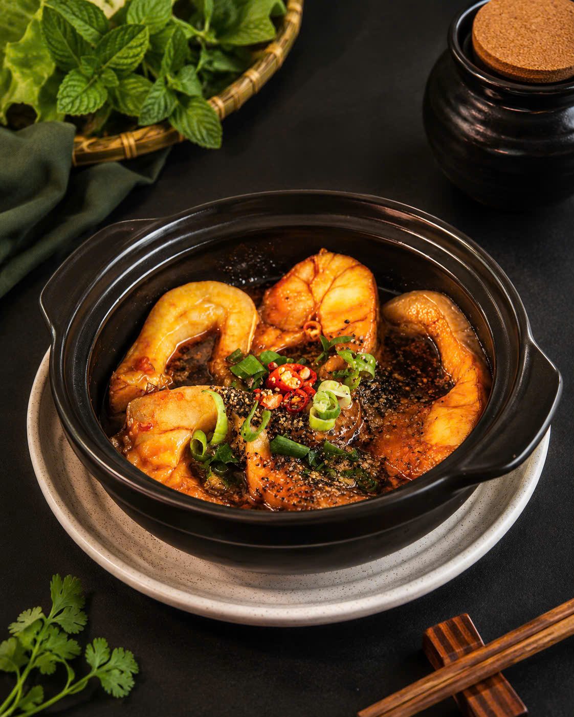 Caramelised Fish Clay Pot